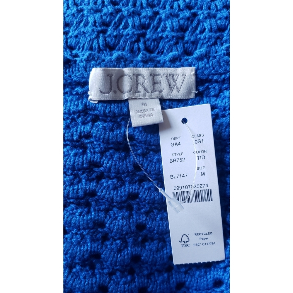 82. J.Crew Limited-edition crochet maxi sweater-dress - Picture 10 of 11